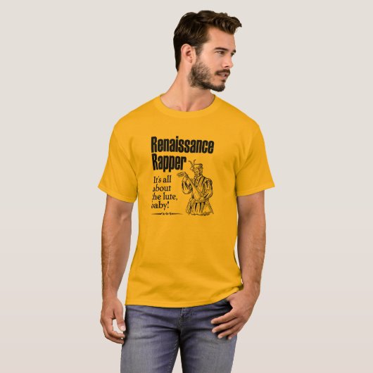 Renaissance Rapper T-shirt (Voorkant volledig)