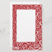Renaissance Red Briefpapier (Voorkant / Achterkant)