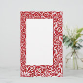 Renaissance Red Briefpapier (Staand voorkant)