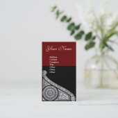 RENAISSANCE Red brown Visitekaartje (Staand voorkant)