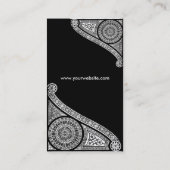 RENAISSANCE Red brown Visitekaartje (Achterkant)