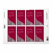 RENAISSANCE Red Burgundy Etiket (Full Sheet)