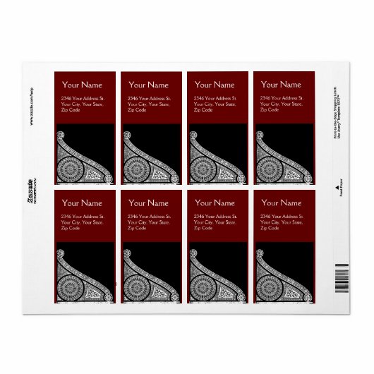 RENAISSANCE red Etiket (Full Sheet)