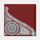 RENAISSANCE red Magneet (Voorkant)