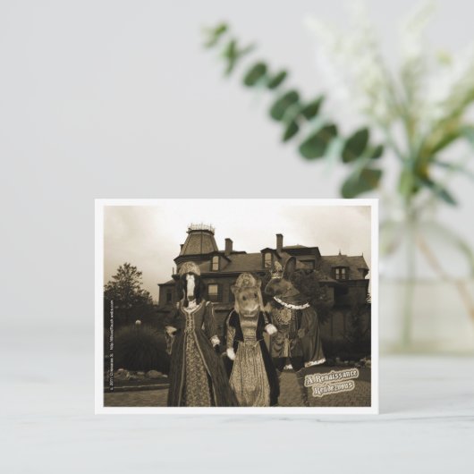 Renaissance Rendezvous Briefkaart (Staand voorkant)