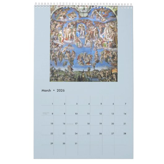 Renaissance – Rinascimento Kalender (Mar 2026)