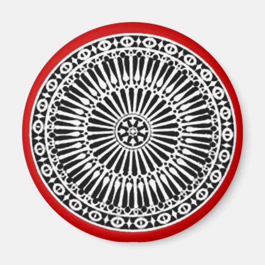 RENAISSANCE, rood Magneet (Voorkant)