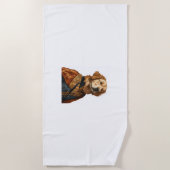 Renaissance Rover - Klassieke kunsthond Strandlaken (Voorkant)