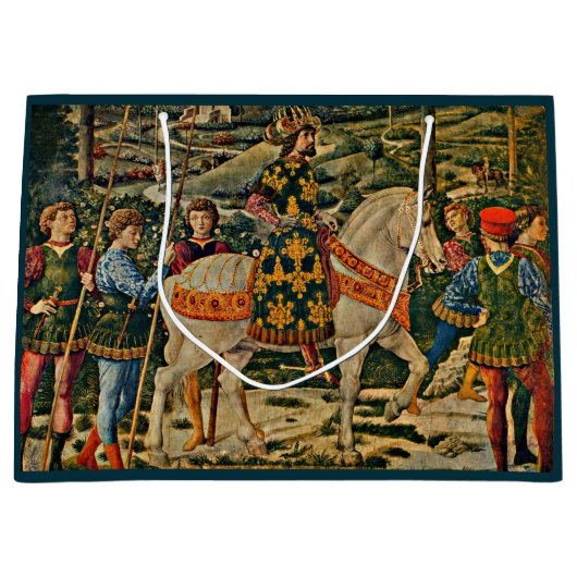 Renaissance royal on horseback groot cadeauzakje (Voorkant)