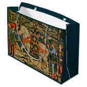 Renaissance royal on horseback groot cadeauzakje (Achterkant Gekanteld)