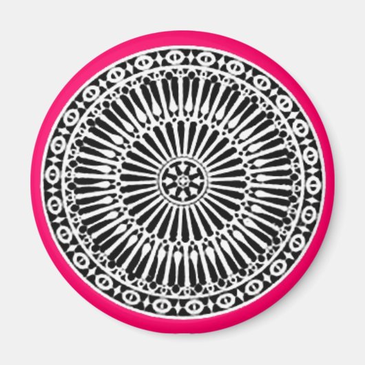 RENAISSANCE, roze Magneet (Voorkant)