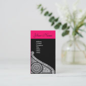 RENAISSANCE roze Visitekaartje (Staand voorkant)