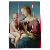RENAISSANCE SCHILDERIJ VAN MADONNA EN KIND MEDIUM CADEAUZAKJE (Achterkant)