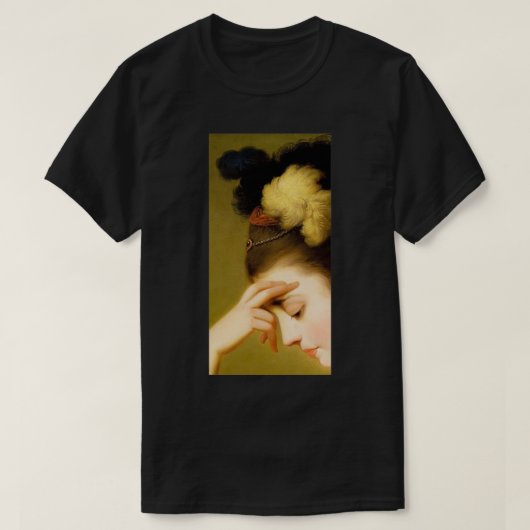 Renaissance schildering van een droogvrouw 2 t-shirt (Design voorkant)