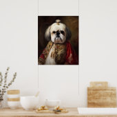 Renaissance Shih Tzu Poster (Keuken)