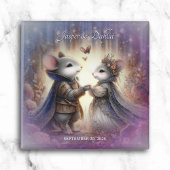 Renaissance sprookje betoverd bos bruiloft magneet