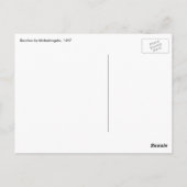 renaissance status Bacchus door Michelangelo Briefkaart (Achterkant)