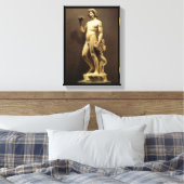renaissance status Bacchus door Michelangelo Canvas Afdruk (Insitu (Slaapkamer))