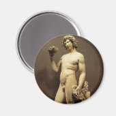  renaissance status Bacchus door Michelangelo Magneet (Voorkant / Achterkant)