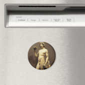  renaissance status Bacchus door Michelangelo Magneet (Insitu (Vaatwasser))
