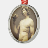  renaissance status Bacchus door Michelangelo Metalen Ornament (Links)