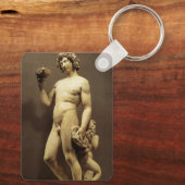  renaissance status Bacchus door Michelangelo Sleutelhanger (Achterkant)
