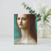 Renaissance stijl Mermaid Briefkaart (Staand voorkant)