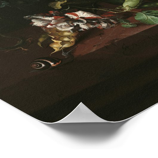 Renaissance stilleven schilderen + leuke nope teks poster (Hoek)