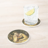 Renaissance Style Angel Fresco Onderzetter (Zijkant)