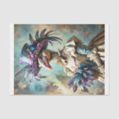 Renaissance style painting: Victorian Lady Turkey Tissuepapier (Voorkant)