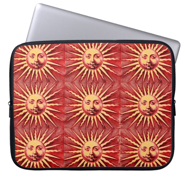 Renaissance Sunshine Laptop Hoes (Voorkant)