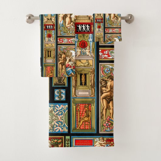 Renaissance thema's Textiel en stoffen Bad Handdoek (Insitu)