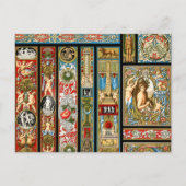 Renaissance thema's Textiel en stoffen Briefkaart (Voorkant)