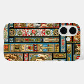 Renaissance thema's Textiel en stoffen Case-Mate iPhone Case (Achterkant (horizontaal))