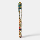 Renaissance thema's Textiel en stoffen Case-Mate iPhone Case (Achterkant / Links)