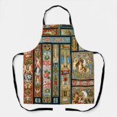 Renaissance thema's Textiel en stoffen Schort (Voorkant)