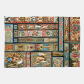 Renaissance thema's Textiel en stoffen Theedoek (Horizontaal)