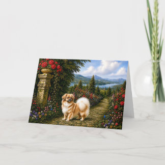 Renaissance Tibetaanse Spaniel Kaart