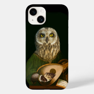 Renaissance Uil Spelen de luit Case-Mate iPhone 14 Hoesje