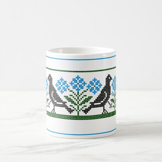 Renaissance vogels koffiemok (Center)