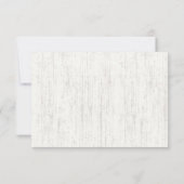 Renaissance Wedding Arms Response Kaart (Achterkant)