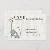 Renaissance Wedding Arms Response Kaart (Voorkant / Achterkant)