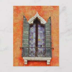 Renaissance Window Art Briefkaart