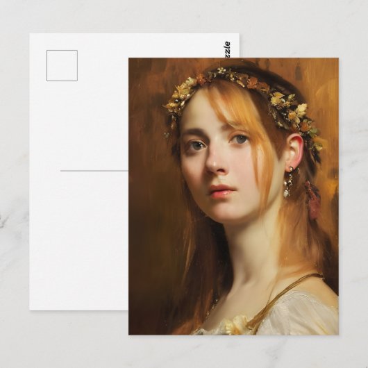 Renaissance Woman Briefkaart (Voorkant / Achterkant)