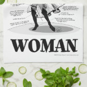 Renaissance Woman Theedoek (Gevouwen)