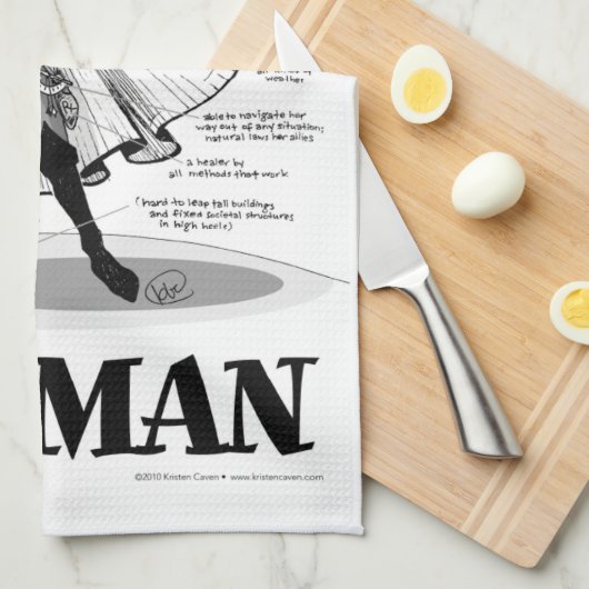 Renaissance Woman Theedoek (Quarter Fold)