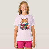 Renard Choupinet en Hiver T-shirt (Voorkant volledig)