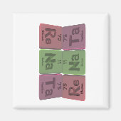 Renata als Rhenium Natrium Tantalum Magneet (Voorkant)