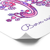 Renate initiaal R tekenhartnaam betekent Poster (Hoek)