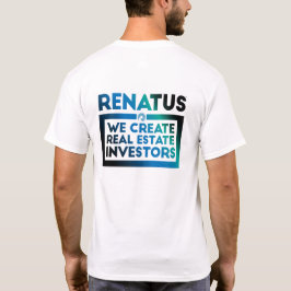 Renatus Block Tagline Donkerblauw T-shirt